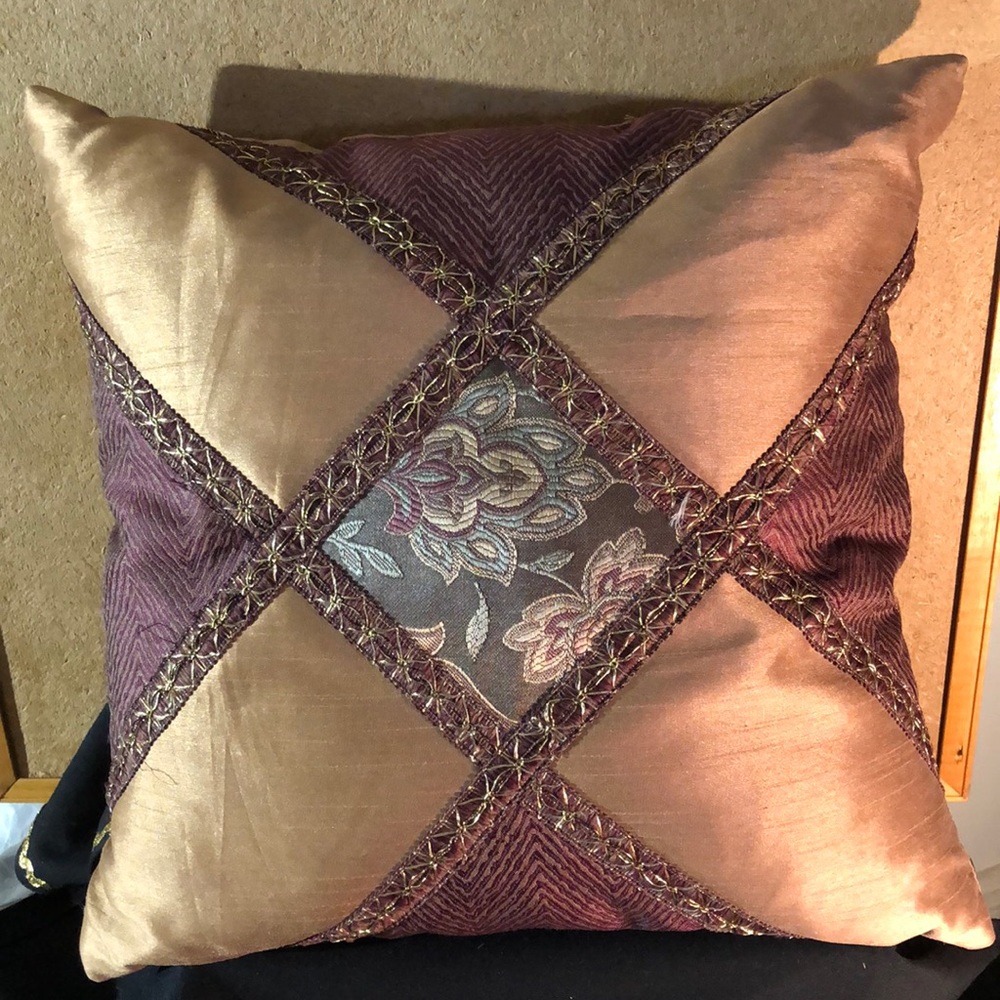 Pillow Polyester Reverse Decorations 16x16